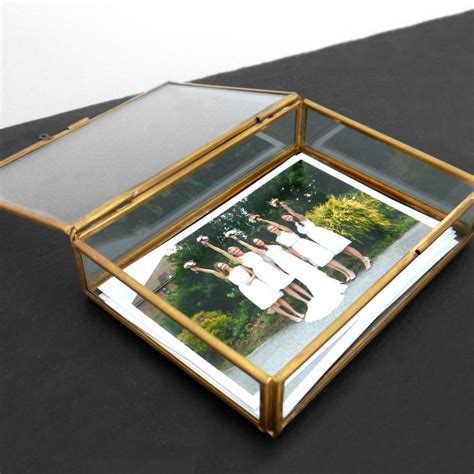 keepsake glass display box